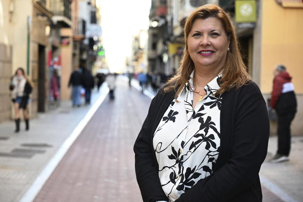 Patricia Puerta es la portavoz del grupo municipal del PSPV en el Ayuntamiento de Castelló.