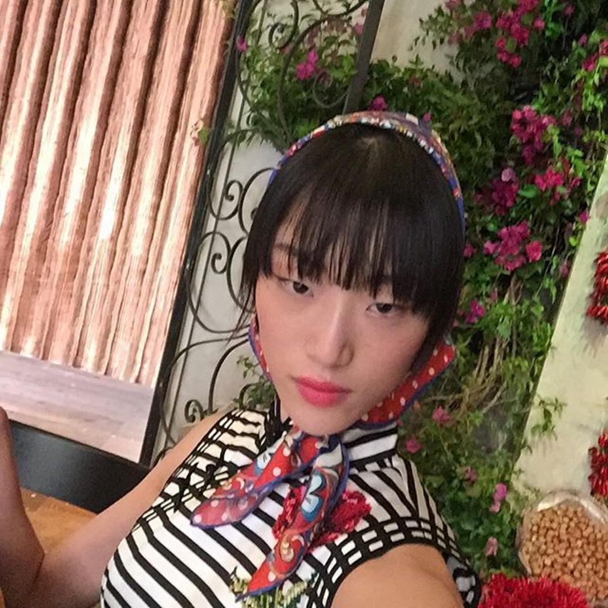 MFW: el 'Selfie' de Sora Choi en Dolce &amp; Gabbana