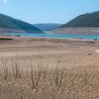 Embalse en Cataluña con poca agua