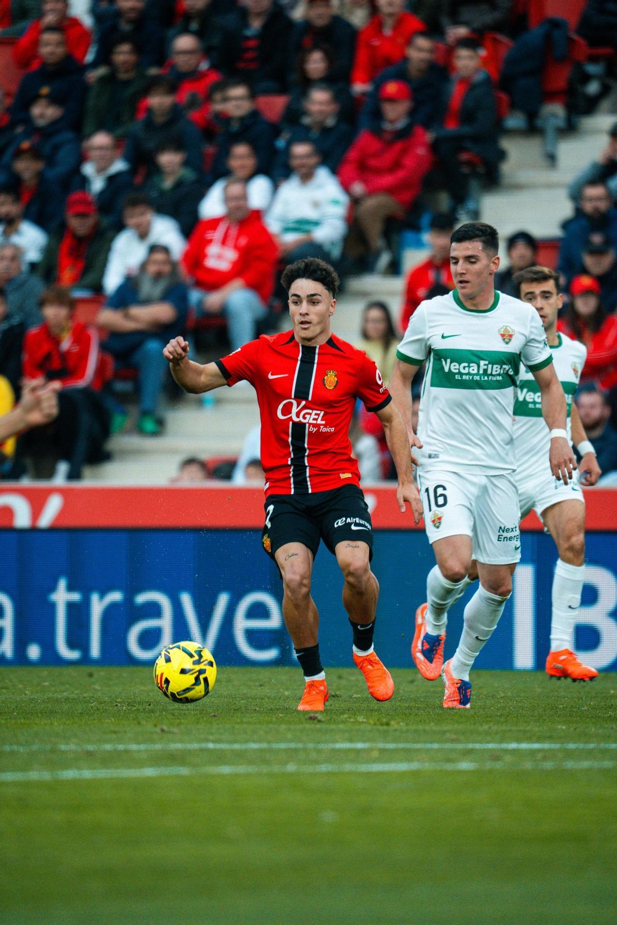 Jan Virgili, estrella en el Mallorca