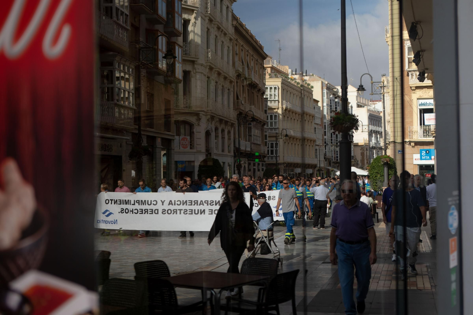 Protesta de los trabajadores de Navantia