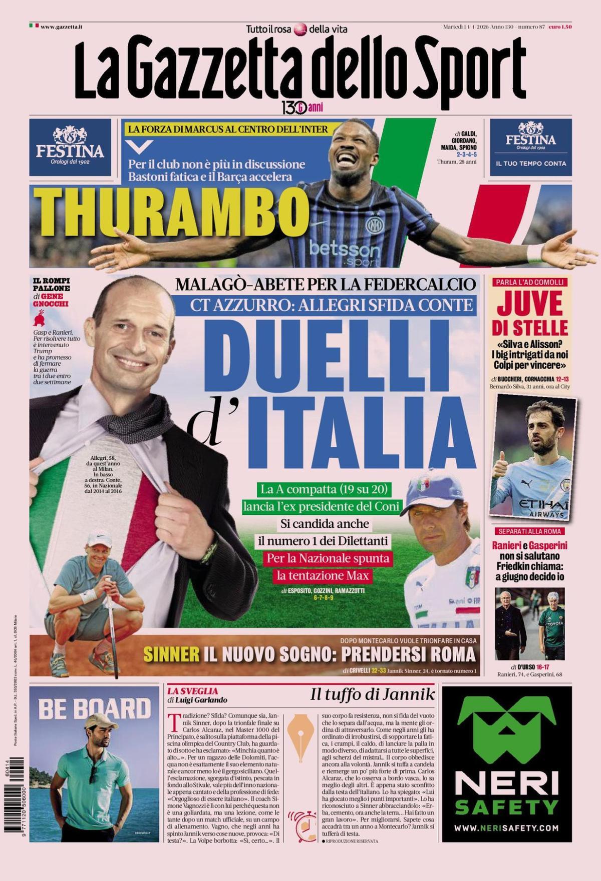 La 'operación remontada', en las portadas de la prensa deportiva de hoy