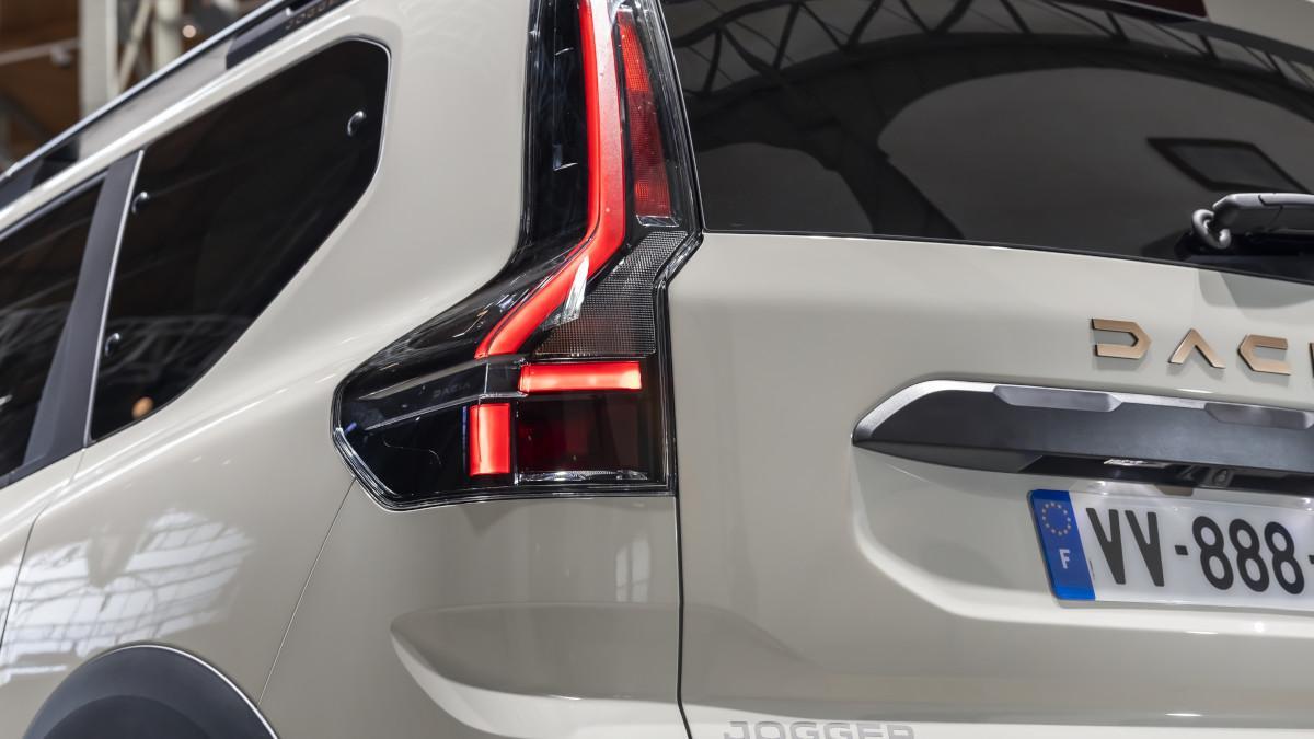 Detalle de diseño del Dacia Jogger 2026