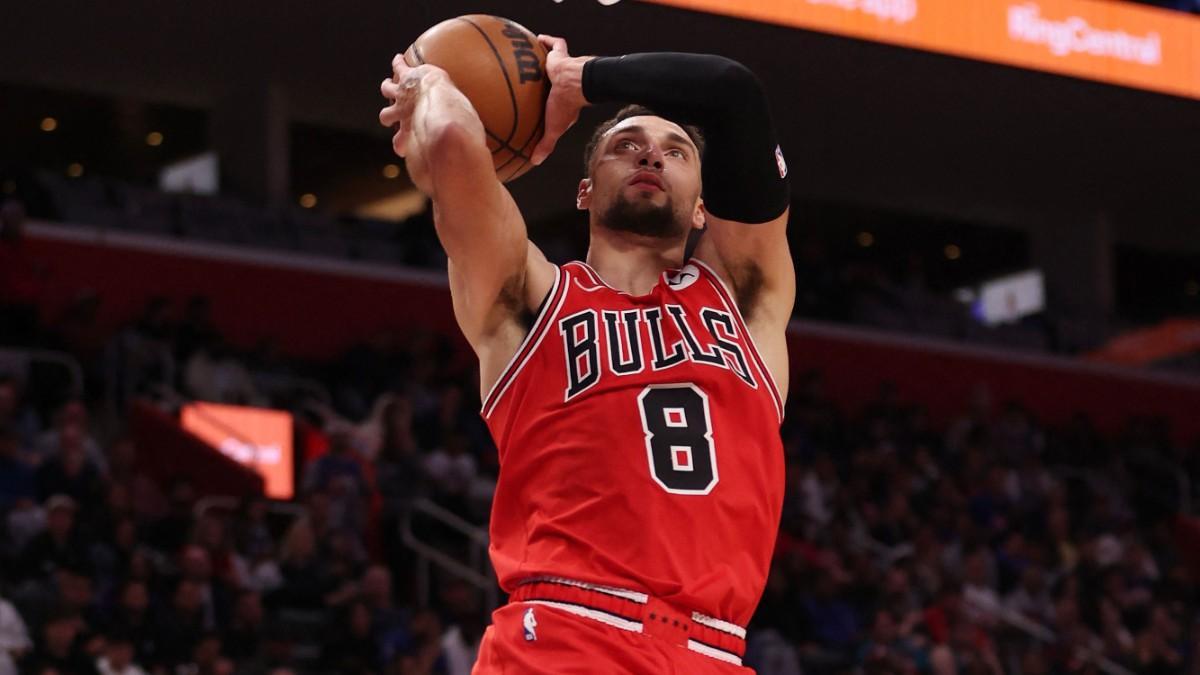 Zach LaVine anotó 51 puntos ante los Pistons