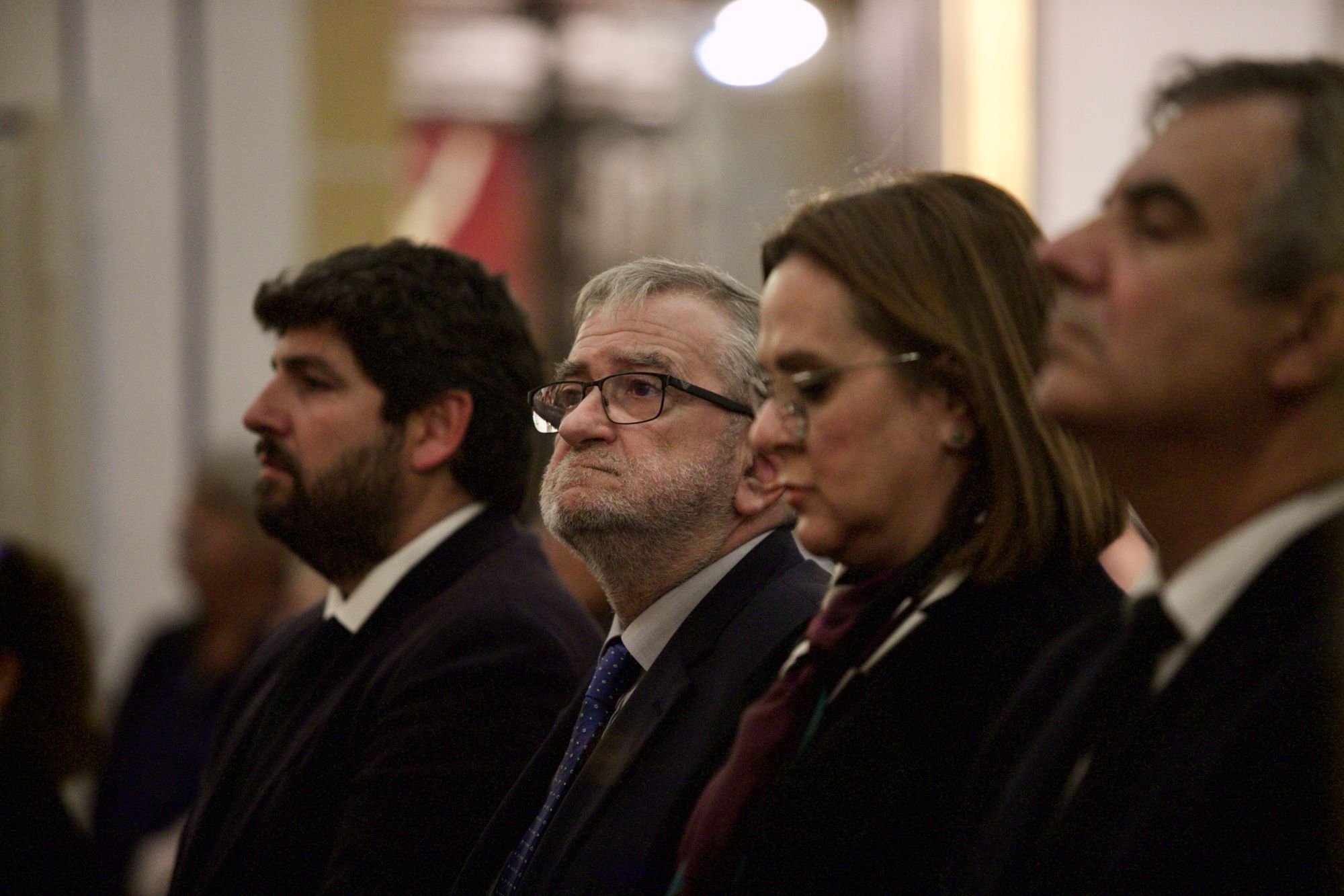 Las imágenes del funeral de José Luis Mendoza, presidente del UCAM