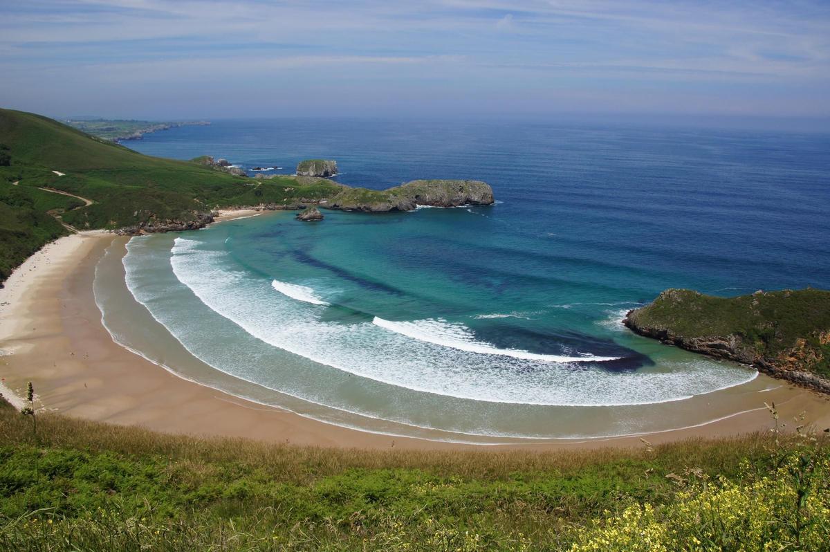 5. Playa de Torimbia, Asturias