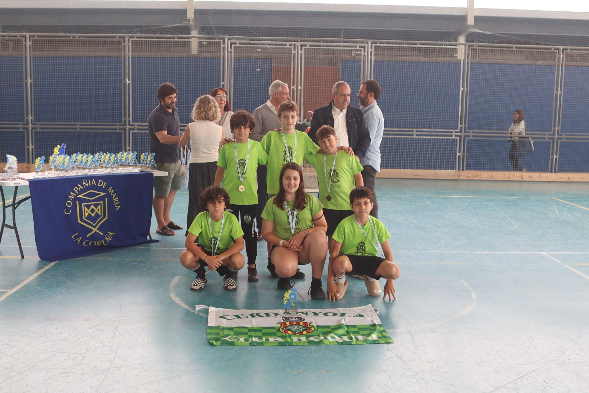 Entrega de trofeos del Torneo Internacional Compañía de María