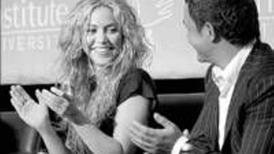 Shakira y Sanz: los artistas piden en Nueva York apoyo a la infancia