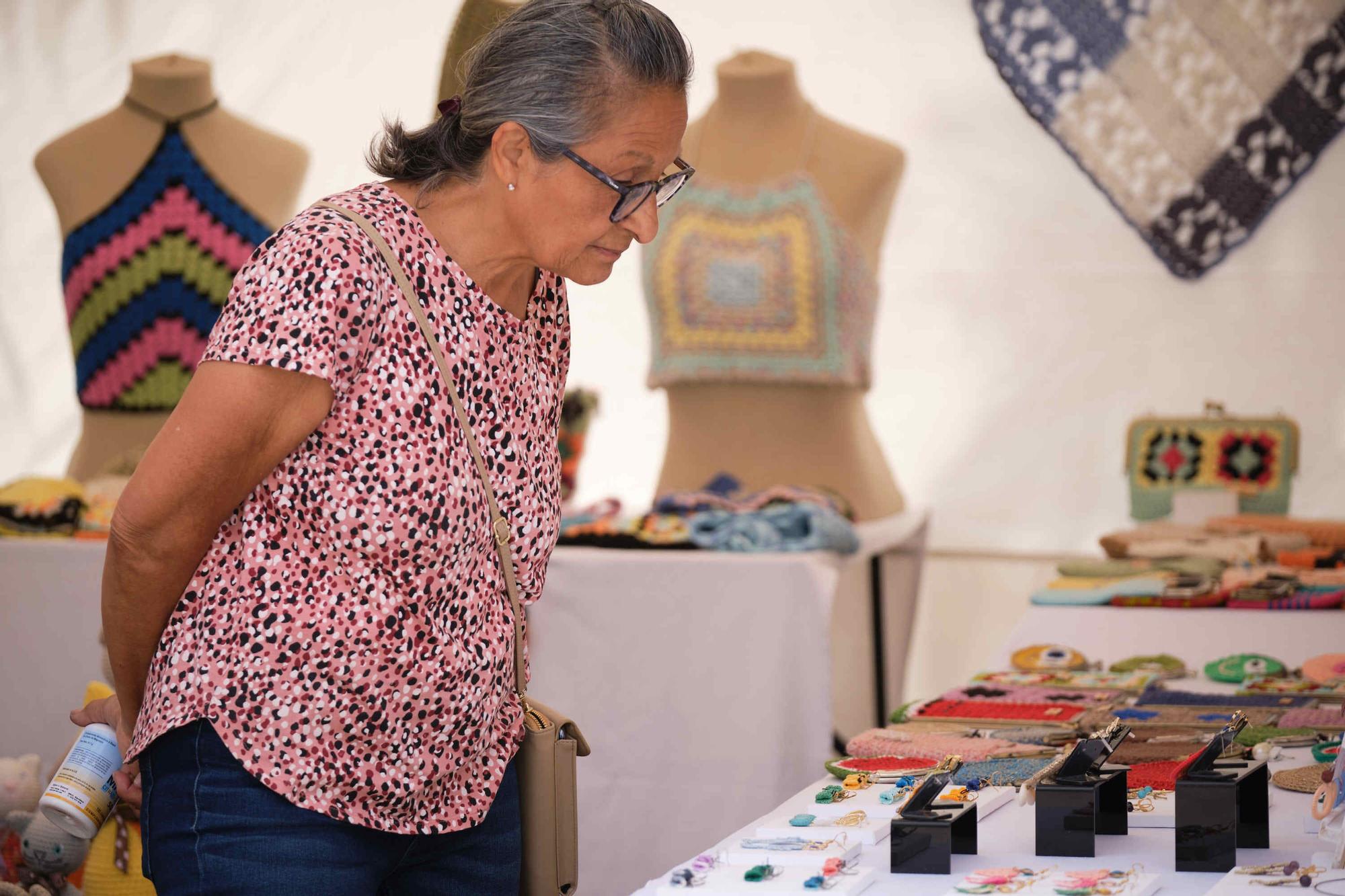 Inauguración de la I Muestra de Artesanía de La Cuesta