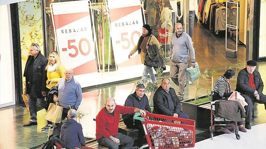 El aumento de las ventas en Navidad prevé unas buenas rebajas de invierno en Castellón