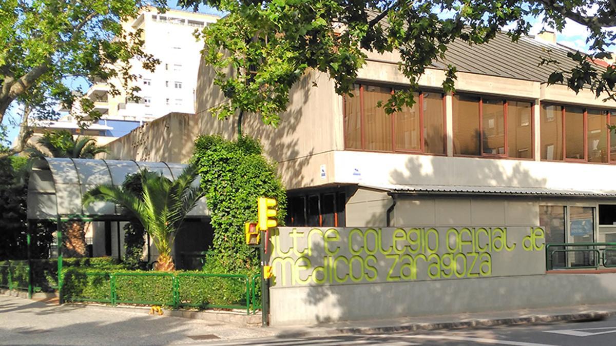 Sede del Colegio Oficial de Médicos de Zaragoza.