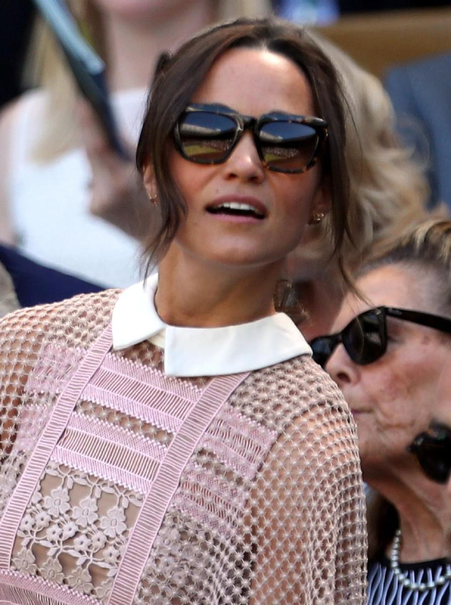 Pippa Middleton en Wimbledon con uno de sus mejores looks