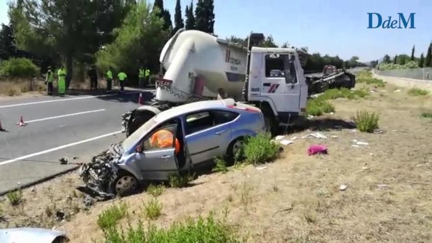 Drei Tote bei schwerem Verkehrsunfall nahe Sa Pobla