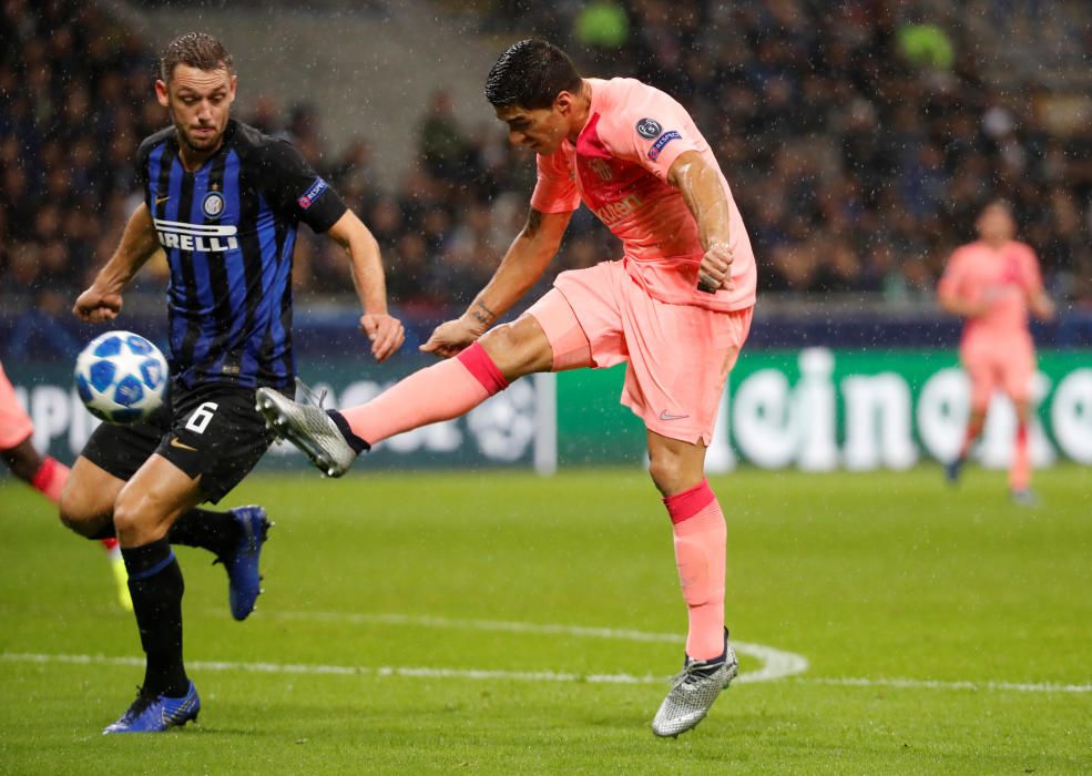 Las imágenes del Inter de Milán - Barcelona.