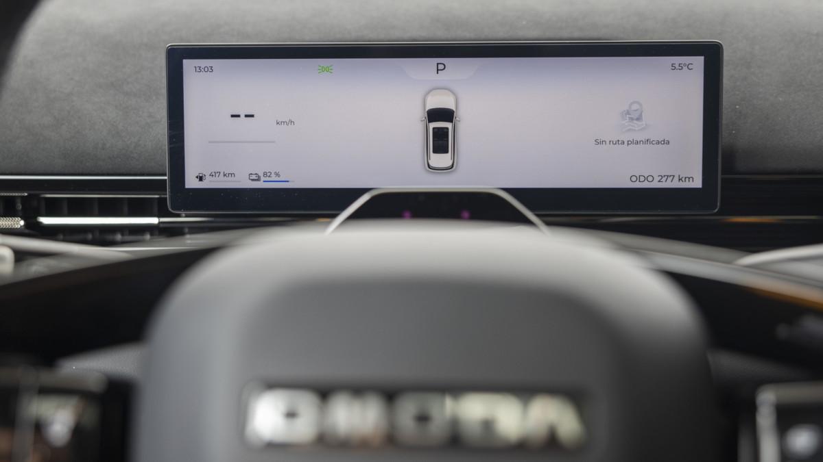 Instrumentación del Omoda 7 SHS