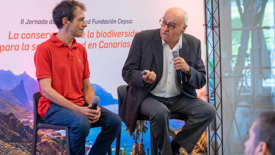 Carlo Morici y Manuel Caballero durante su ponencia. ed