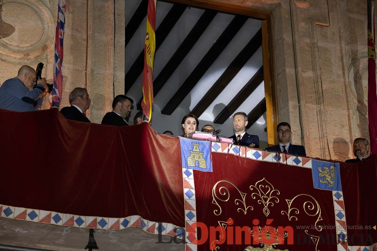 Así fue el pregón de las Fiestas de Caravaca en honor a la Vera Cruz