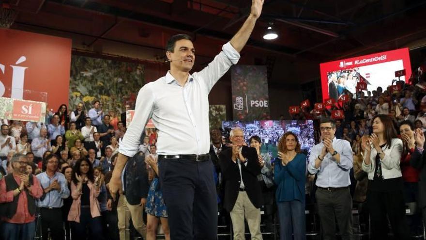 Sánchez: &quot;Si no gana el PSOE en España no habrá cambio&quot;