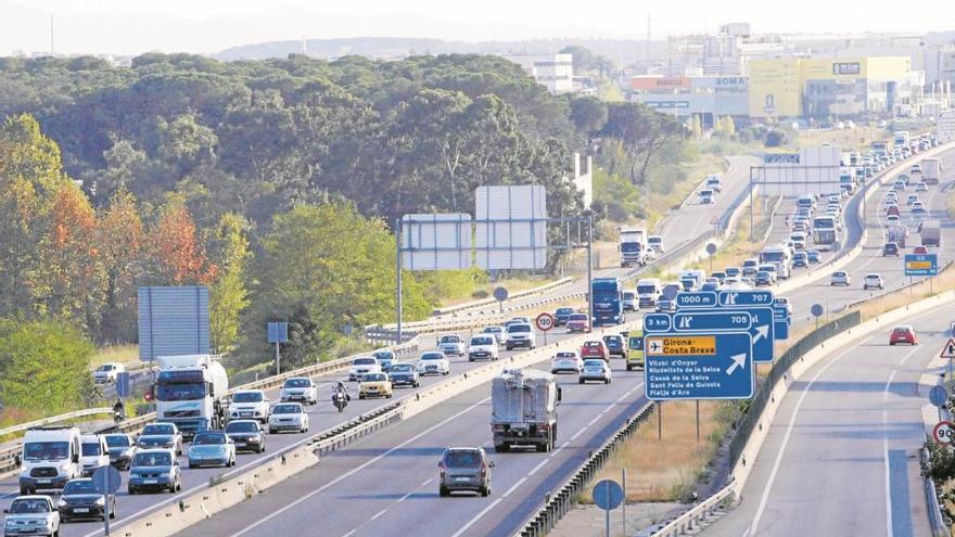 Soroll de cotxes: el maldecap diari de milers de gironins  que viuen a prop  de la Nacional II