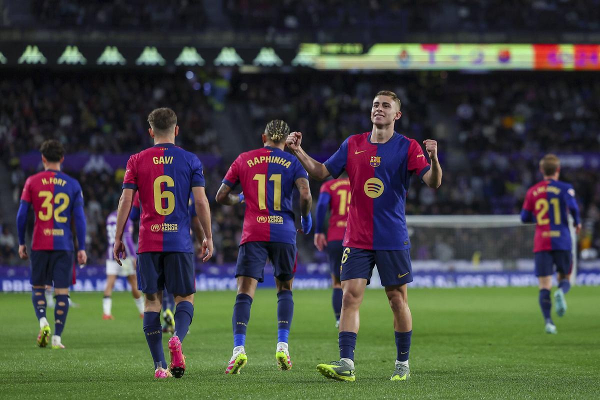 Fermín marcó el gol de la victoria