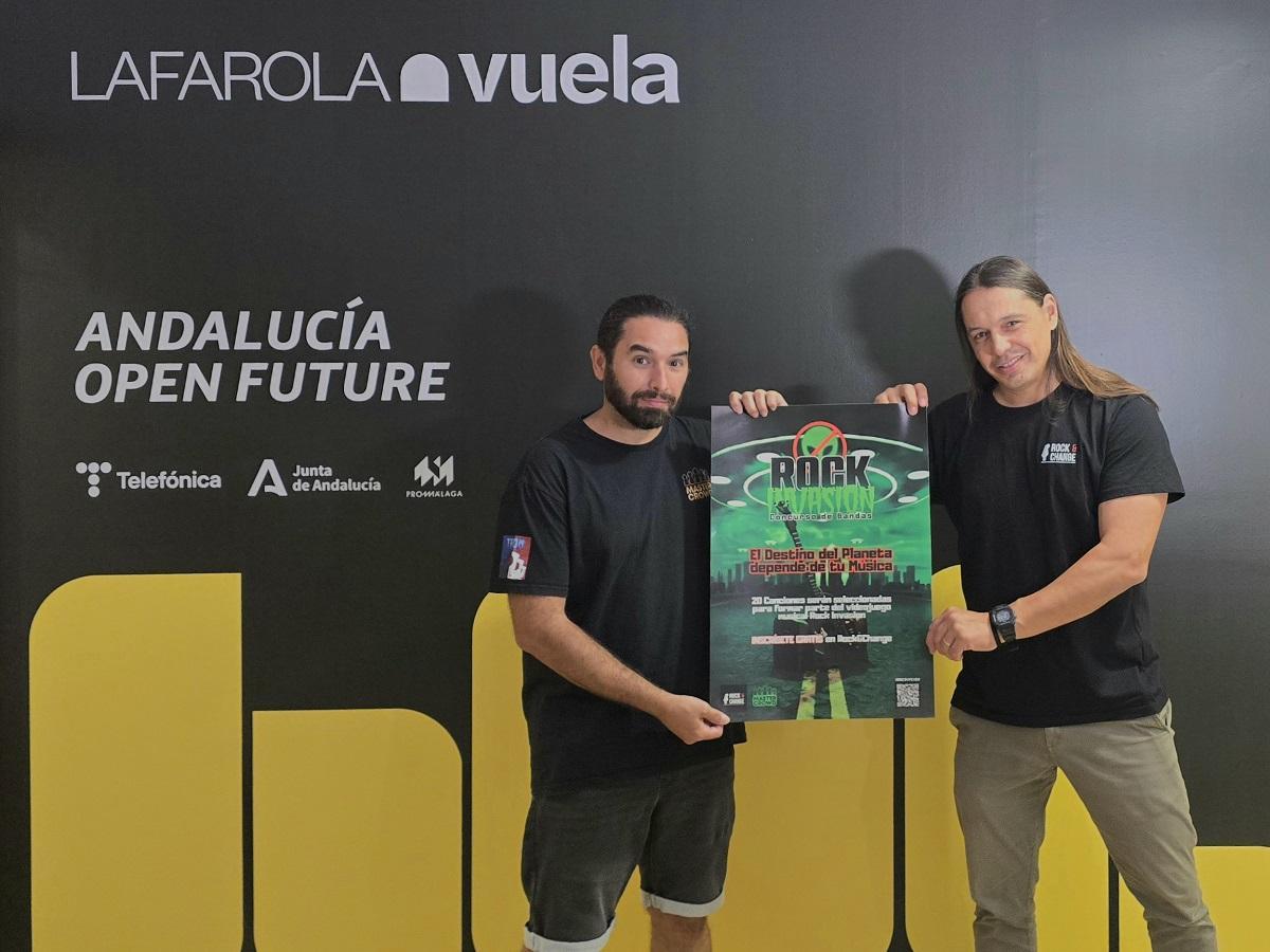 Isaac Jiménez, Ceo de Rock&Change, e Isidoro Gil, uno de los componentes de Master Crowd Games.