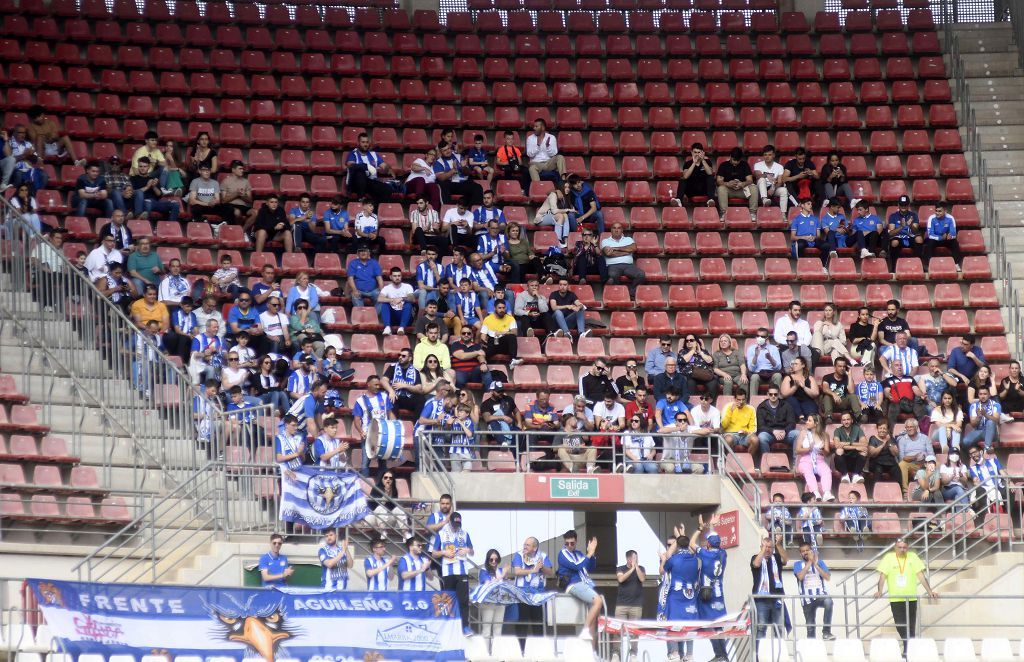 La victoria del Real Murcia frente al Águilas, en imágenes