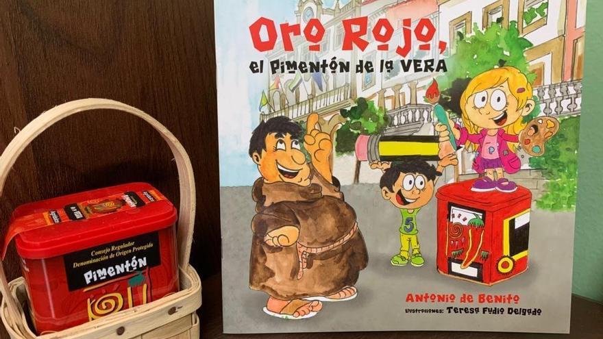 Un cuento recoge las bondades del pimentón, oro rojo de La Vera