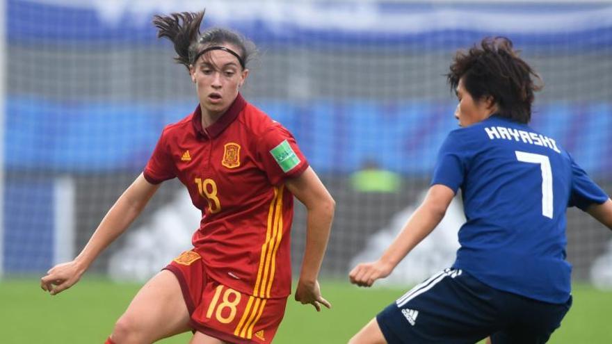 El gol de Eva Navarro, en el podio de la UEFA