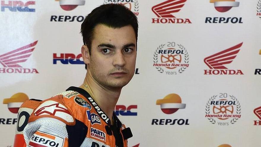 Pedrosa, operado del antebrazo derecho