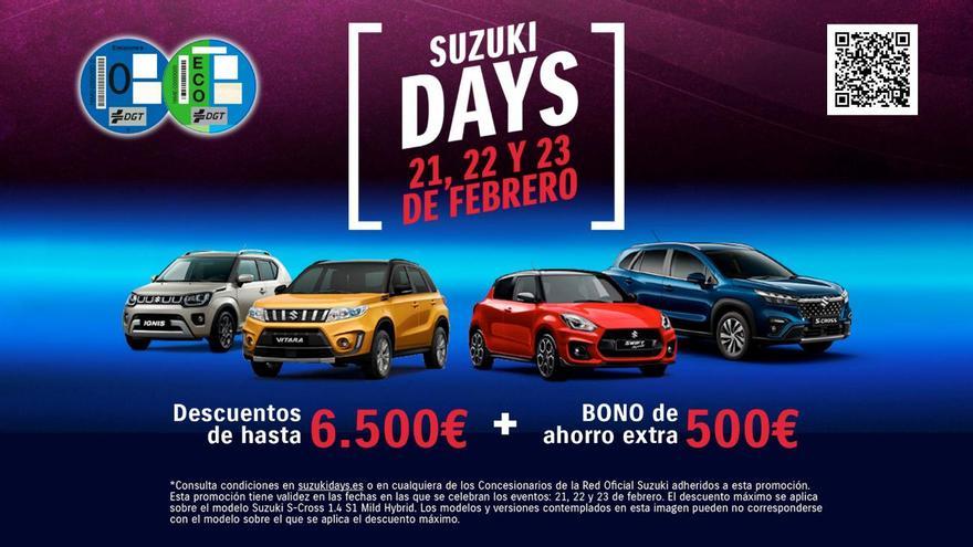 Llegan los ‘Suzuki Days’ a Femotor con hasta 7.000€ de descuento en la gama Suzuki