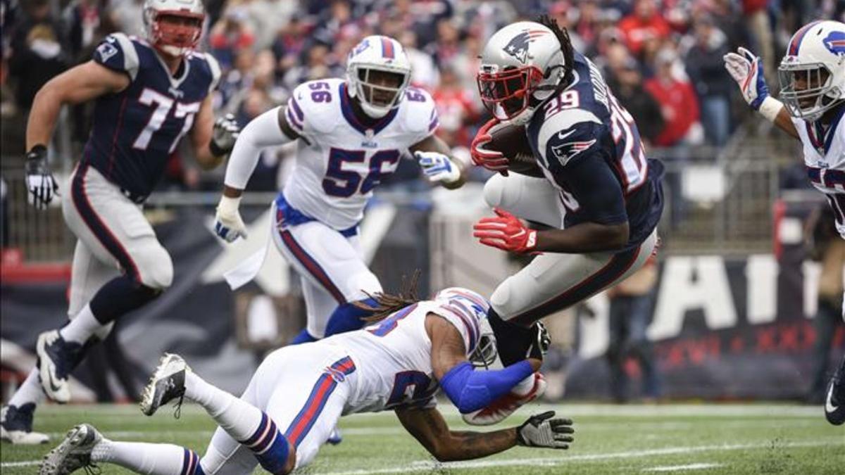 La defensa de los Bills se les atragantó a los Patriots.