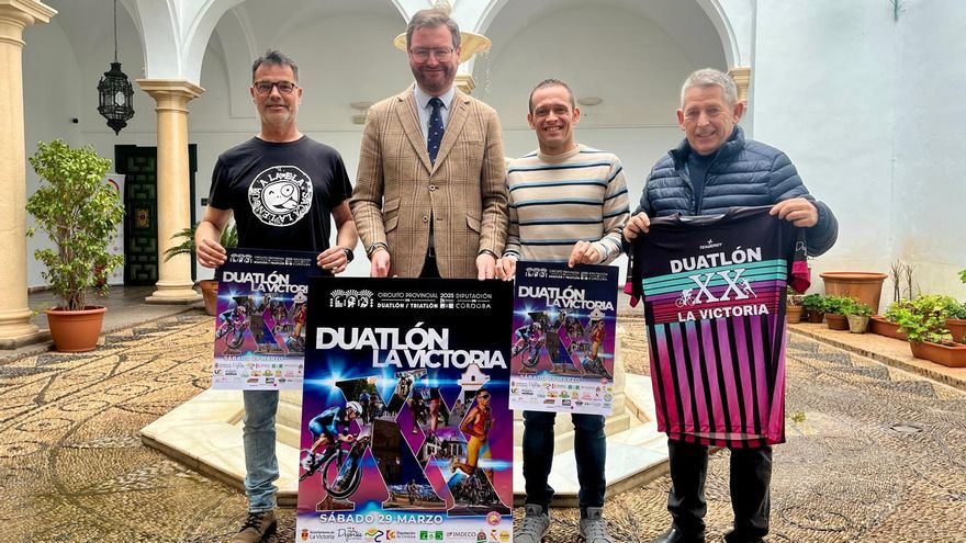 Presentada la vigésima edición del Duatlón de La Victoria