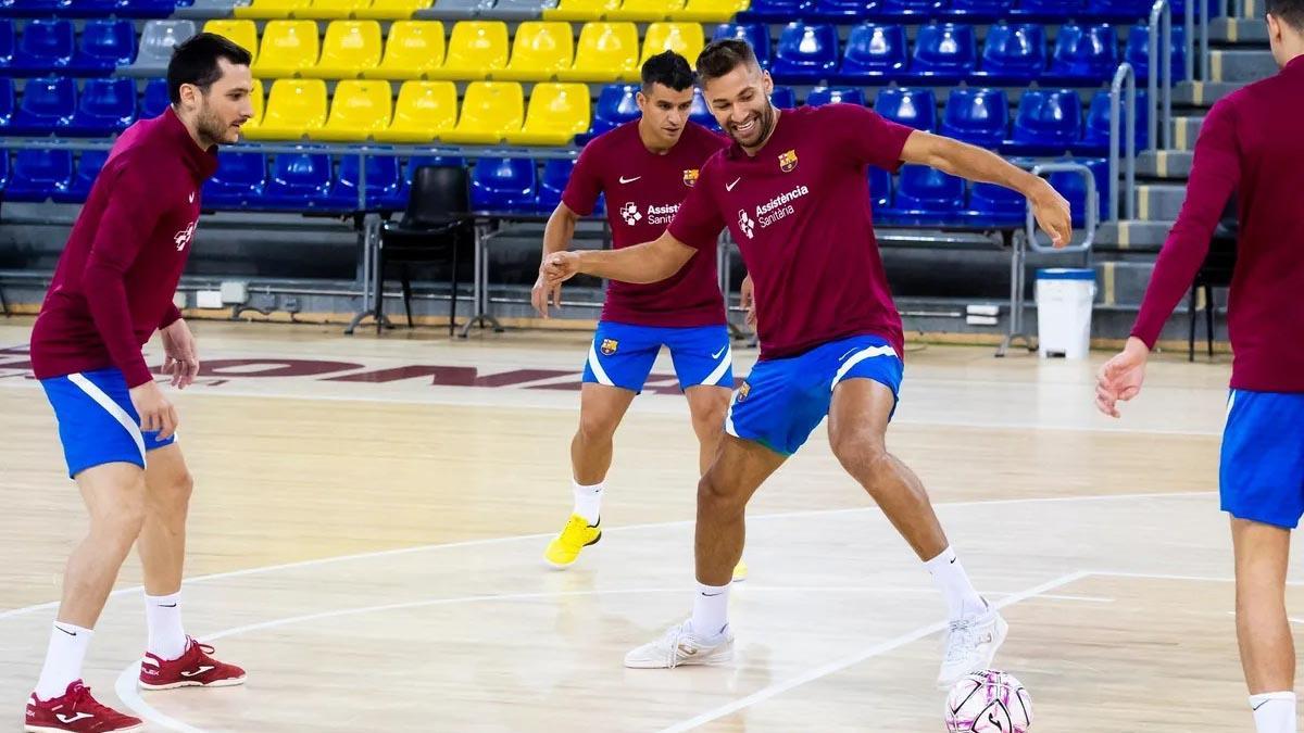 La vuelta de Pito ha alegrado el entrenamiento