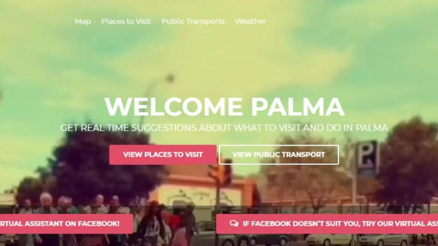 Die neue Applikation &quot;Welcome Palma&quot;