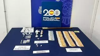 La Policía Nacional desmantela un punto de venta de cocaína en un barrio de Santa Cruz de Tenerife