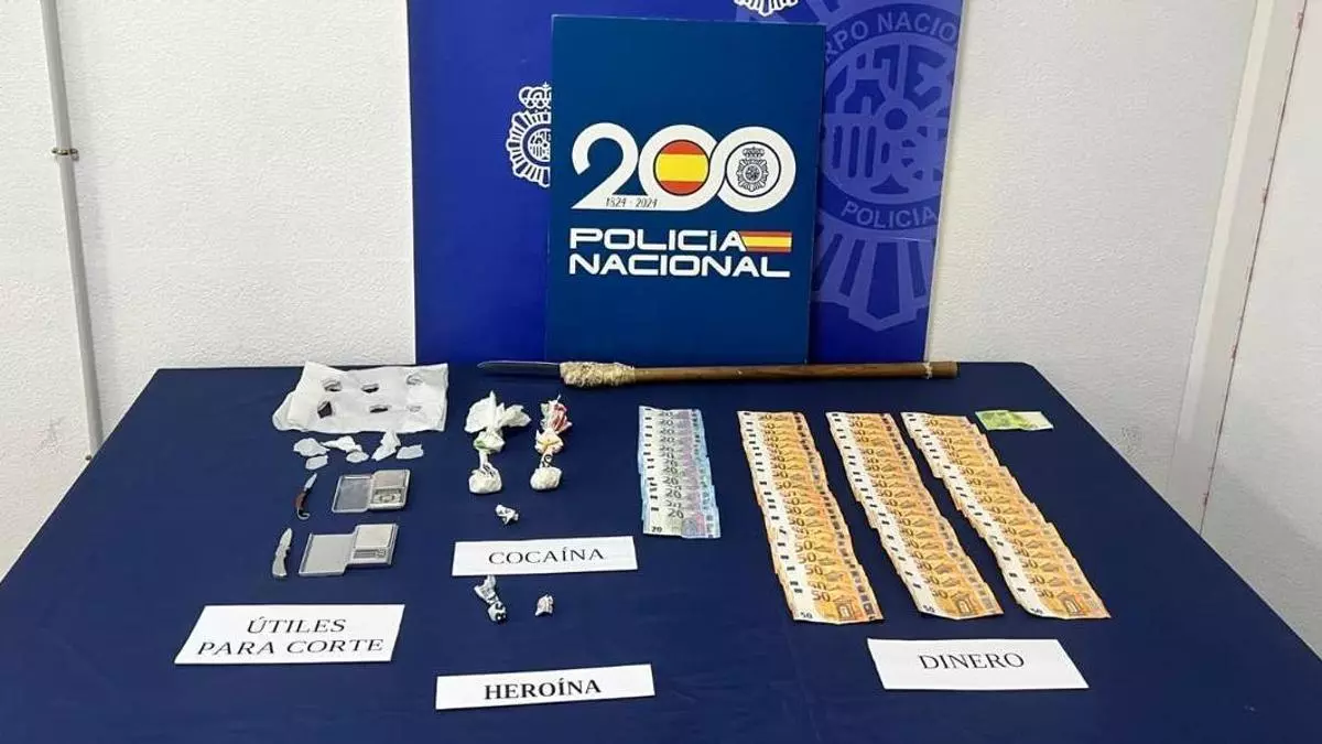 La Policía Nacional desmantela un grupo de venta de cocaína en Santa Cruz de Tenerife