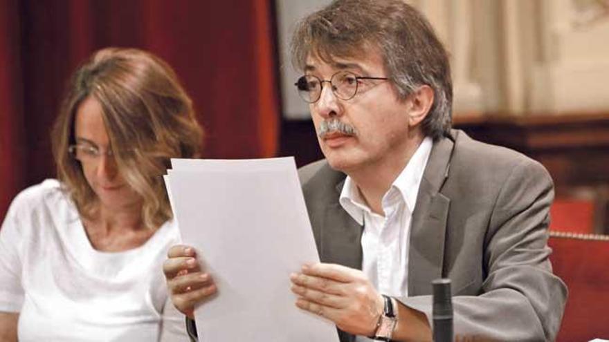 Olga Ballester y Xavier Pericay, los dos diputados de Ciudadanos.