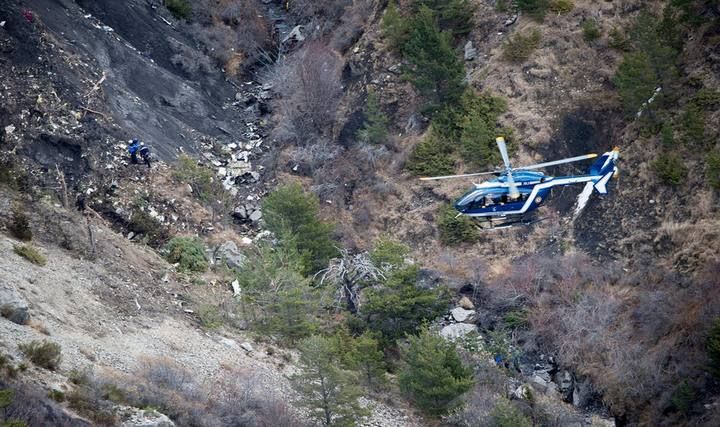 Las imágenes de la tragedia del accidente del avión