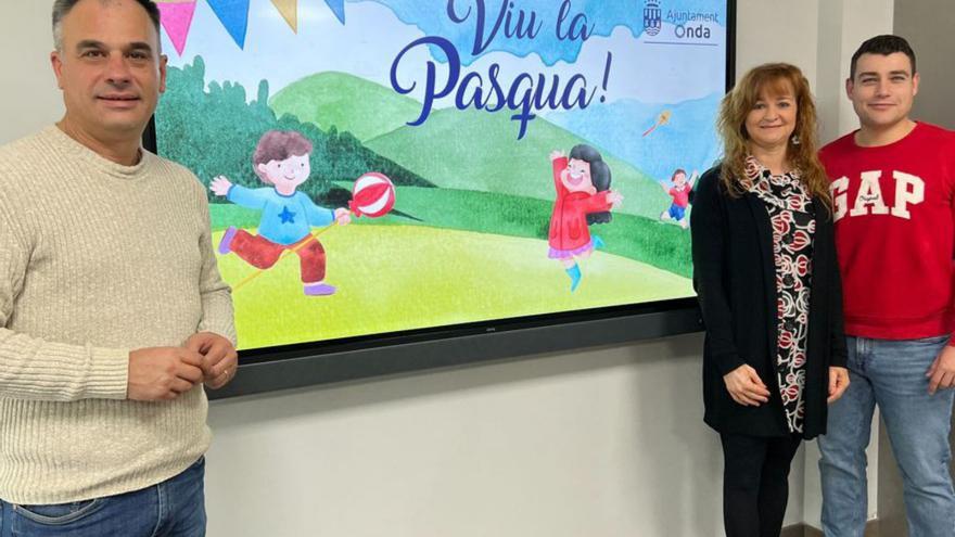 El Ayuntamiento de Onda presentó ayer la campaña ‘Viu la Pasqua’. | MEDITERRÁNEO