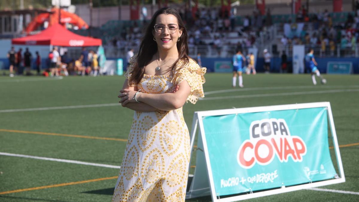 Manuela Pozuelo, responsable del proyecto de la Copa COVAP.