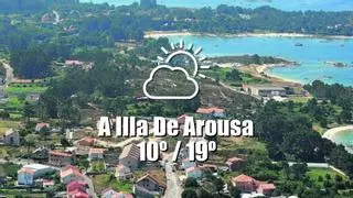 El tiempo en A Illa de Arousa: previsión meteorológica para hoy, miércoles 24 de abril