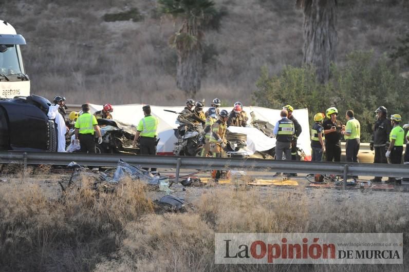 Grave accidente en Sangonera la Seca