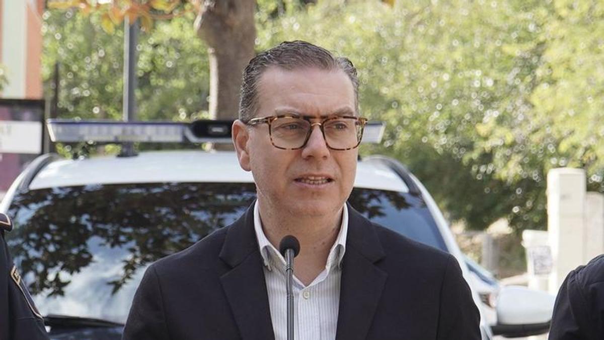 El concejal de Policía Local de Ontinyent, Juan Pablo Úbeda.