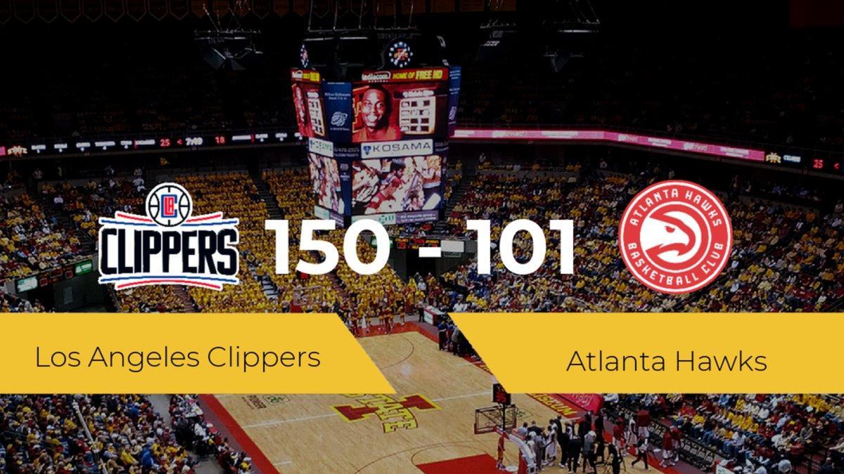 Los Angeles Clippers se impone por 150-101 frente a Atlanta Hawks