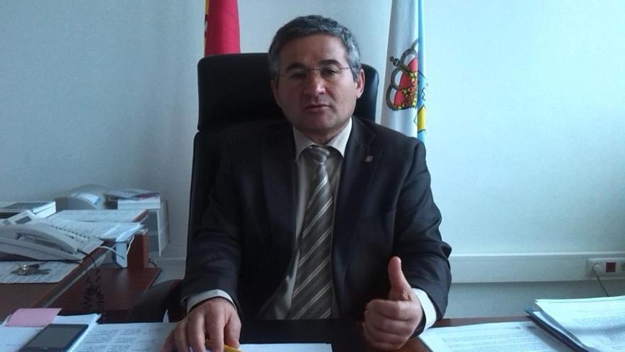 Josè Fervenza, hoy en la Alcaldía de Moaña