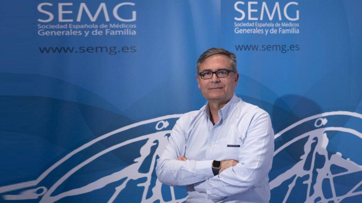 Lorenzo Armenteros, portavoz de la Sociedad Española de Médicos Generales y de Familia (SEMG) en temas de covid.