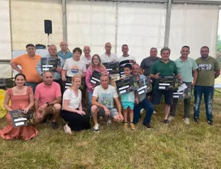Juan Fernández Obaya gana el concurso de sidra casera de Bedriñana