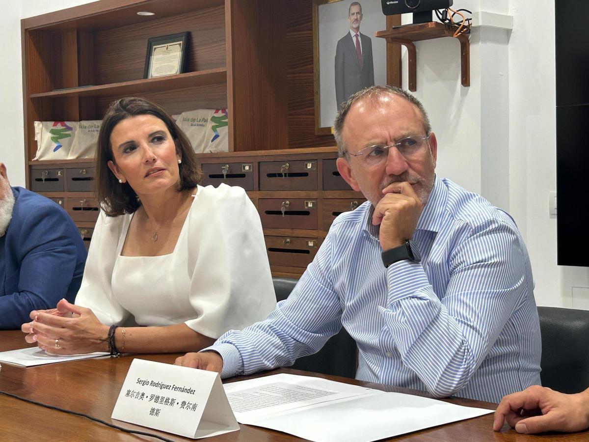 Raquel Rebollo y Sergio Rodríguez.
