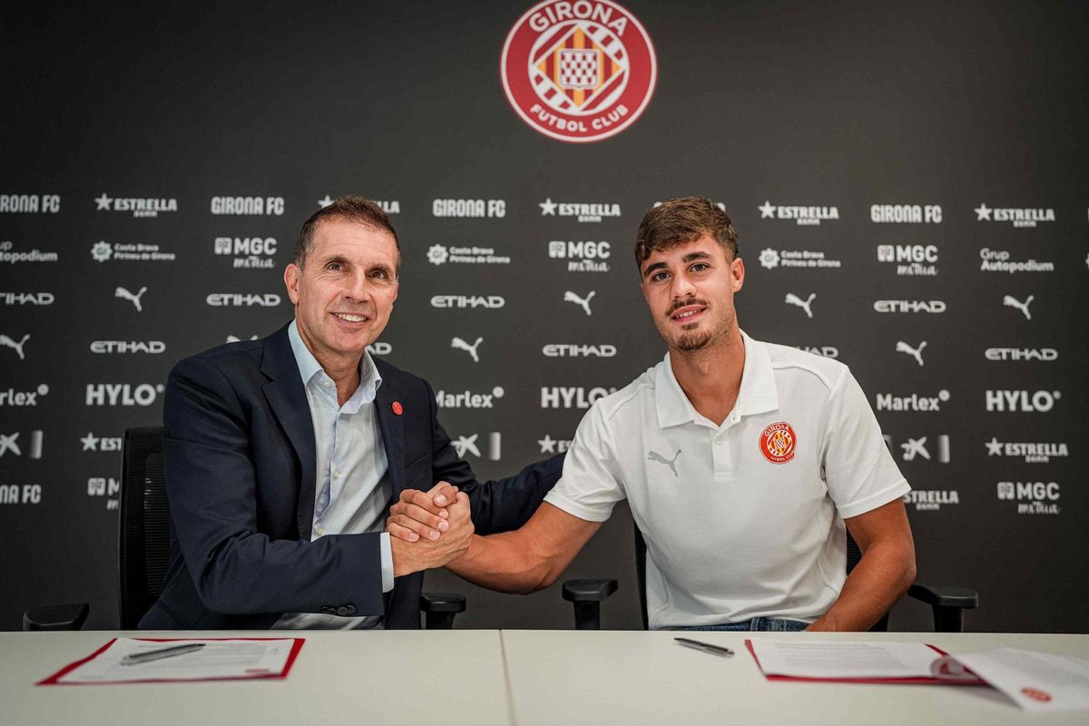 Les fotos d'Hugo Rincón, nou jugador del Girona FC