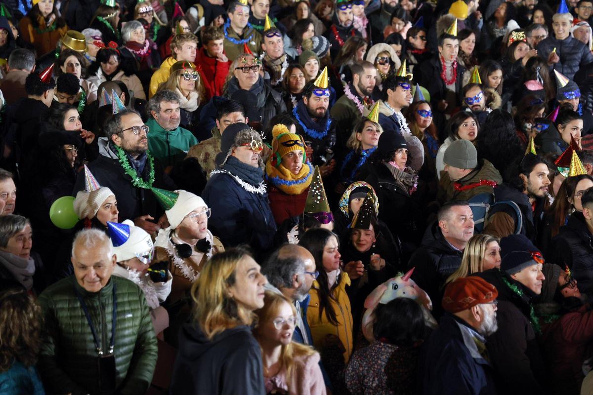 Santiago festeja la llegada del Año Nuevo